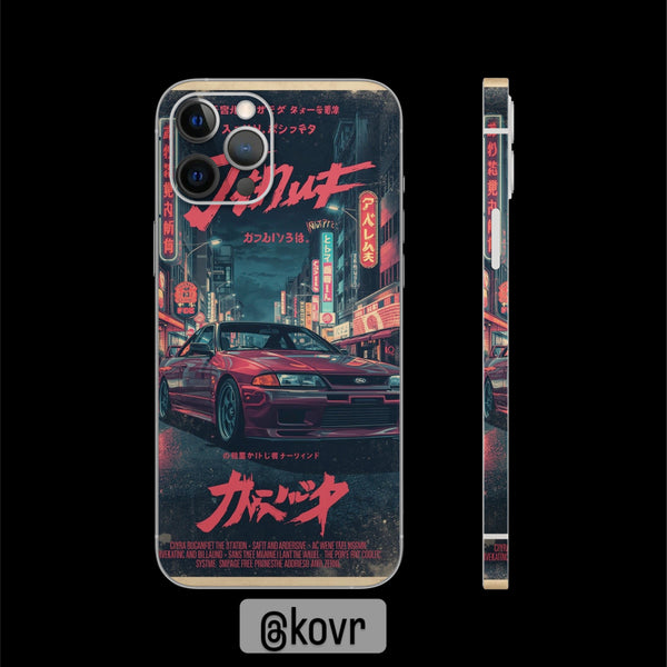 CAR-102- Aesthetic car mobile skin