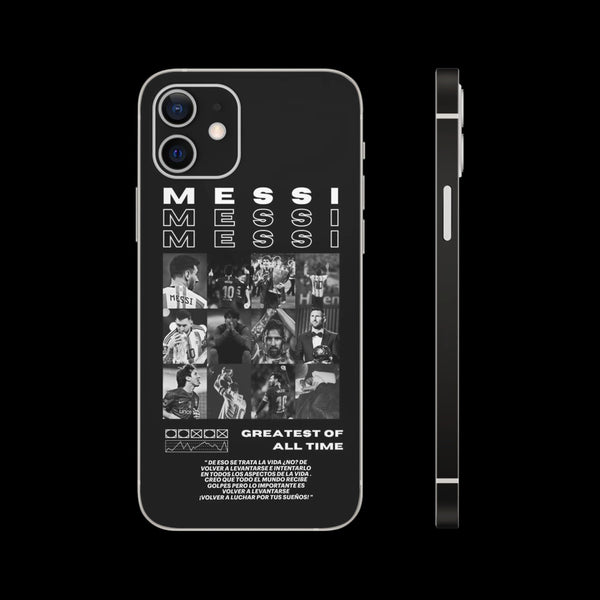 FTB-105- Lionel Messi Collage Mobile Skin for All Phones