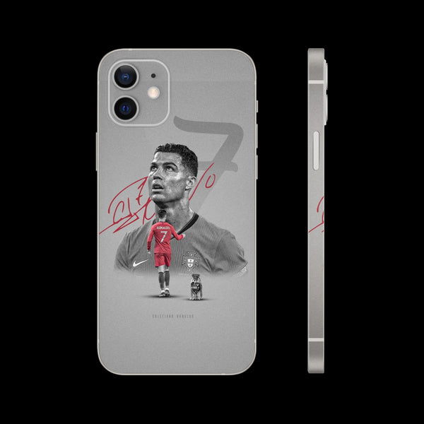 FTB-107-Ronaldo CR7 Mobile Skin – Signature Football Design