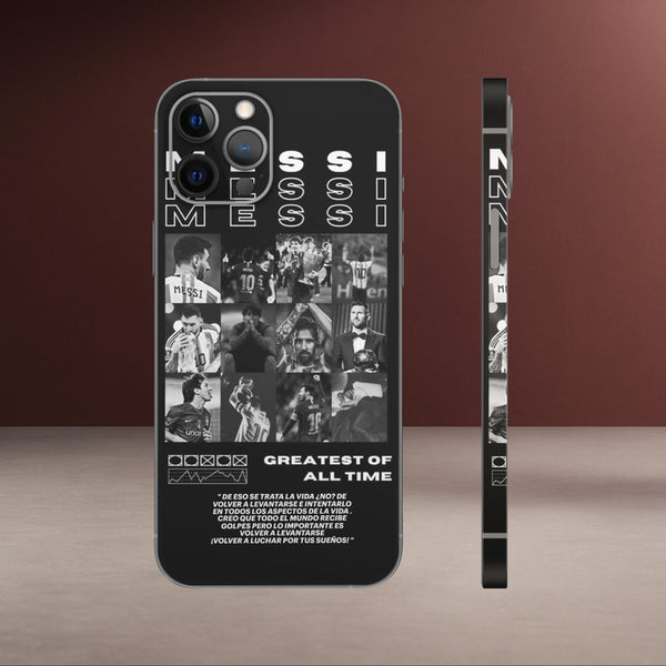 FTB-105- Lionel Messi Collage Mobile Skin for All Phones