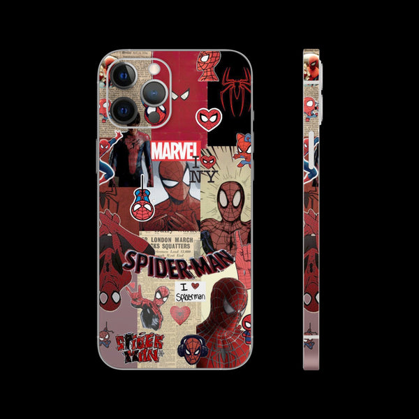 HRO-118-Spider-Man Vintage Collage Skin