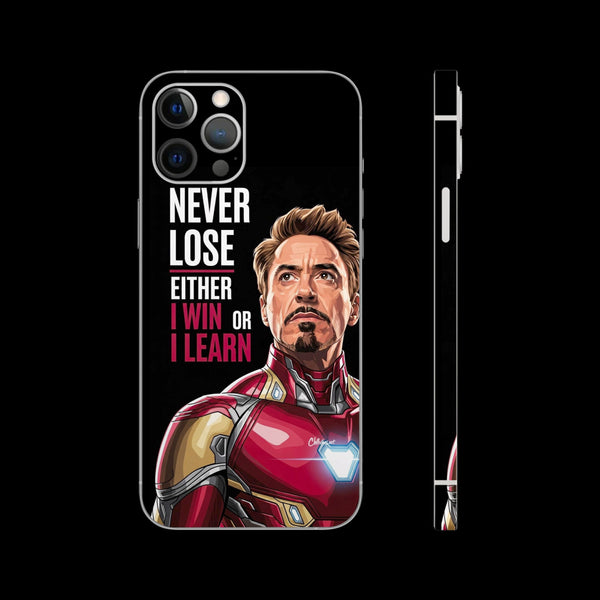 HRO-123- Iron Man Never Lose - Marvel Skin