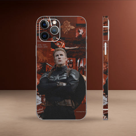 HRO-119- Captain Rogers Vintage Collage Skin