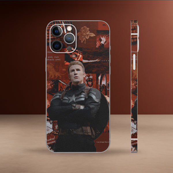 HRO-119- Captain Rogers Vintage Collage Skin