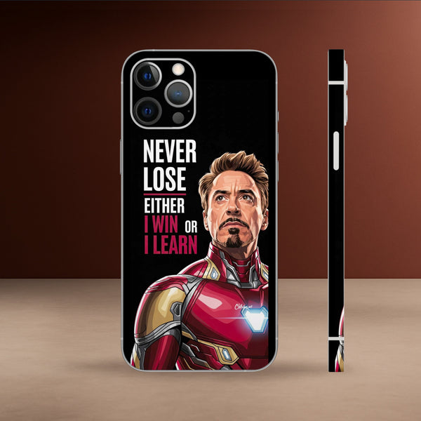 HRO-123- Iron Man Never Lose - Marvel Skin