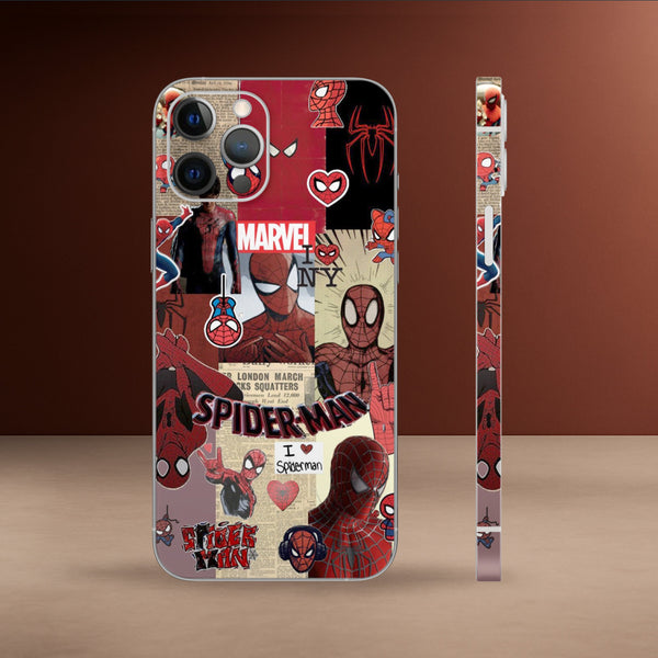 HRO-118-Spider-Man Vintage Collage Skin