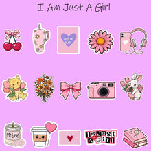 STK-110 -I Am Just A Girl Stickers Collection