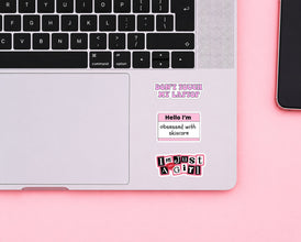 STK-110 -I Am Just A Girl Stickers Collection