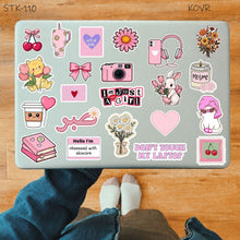 STK-110 -I Am Just A Girl Stickers Collection