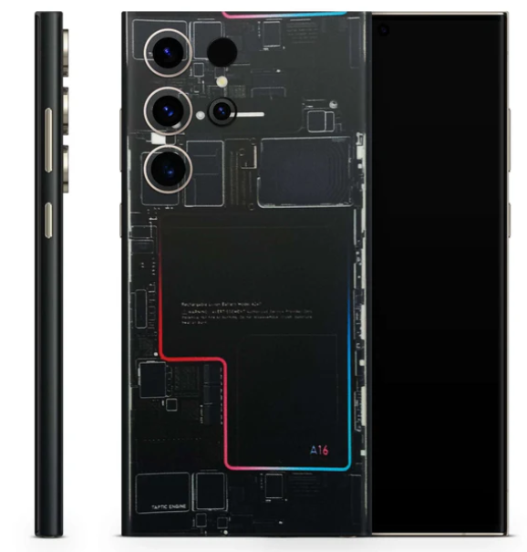 TRD-101 Motherboard Circuit Layout Matte Finish Phone Skin